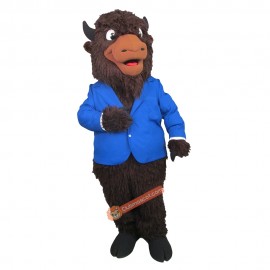 College Buffalo Mascot Costume, College Buffalo Costume