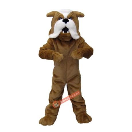 College Bulldog Mascot Costume, College Bulldog Costume