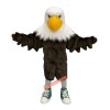 College Ferocious Eagle Mascot Costume, College Ferocious Eagle Costume