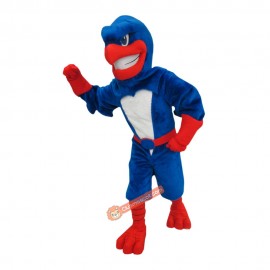 College Ferocious River hawk Mascot Costume, College Ferocious River hawk Costume