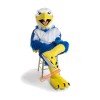 College Handsome Eagle Mascot Costume, College Handsome Eagle Costume