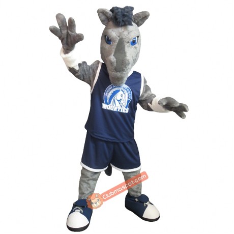 College Horse Mascot Costume, College Horse Costume