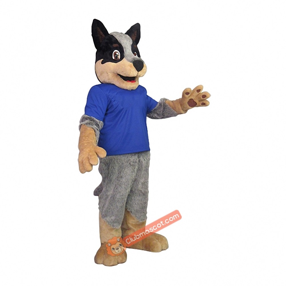 College Lovely Dog Mascot Costume, College Lovely Dog Costume