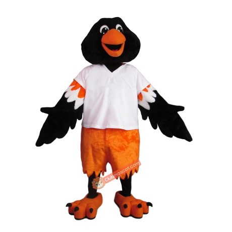 College Oriole Mascot Costume, College Oriole Costume