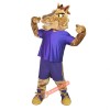 College Power Mustang Mascot Costume, College Power Mustang Costume