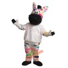 Color Cow Mascot Costume, Color Cow Costume