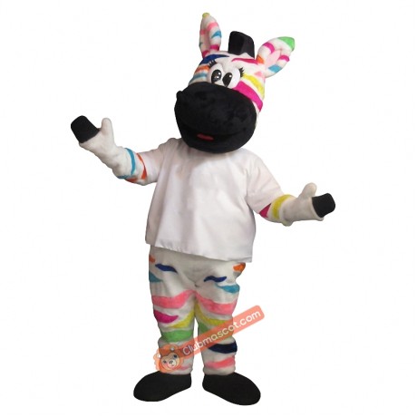 Color Cow Mascot Costume, Color Cow Costume