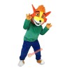 Colored Fox Mascot Costume, Colored Fox Costume