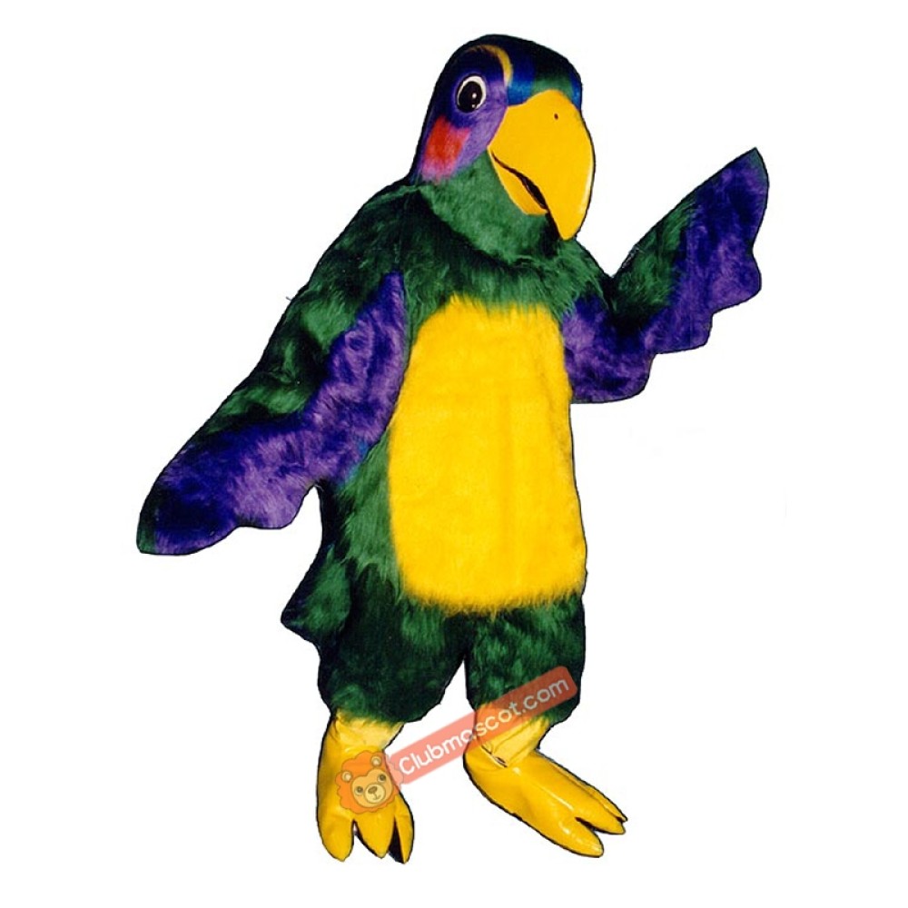 Colorful Parrot Mascot Costume, Colorful Parrot Costume