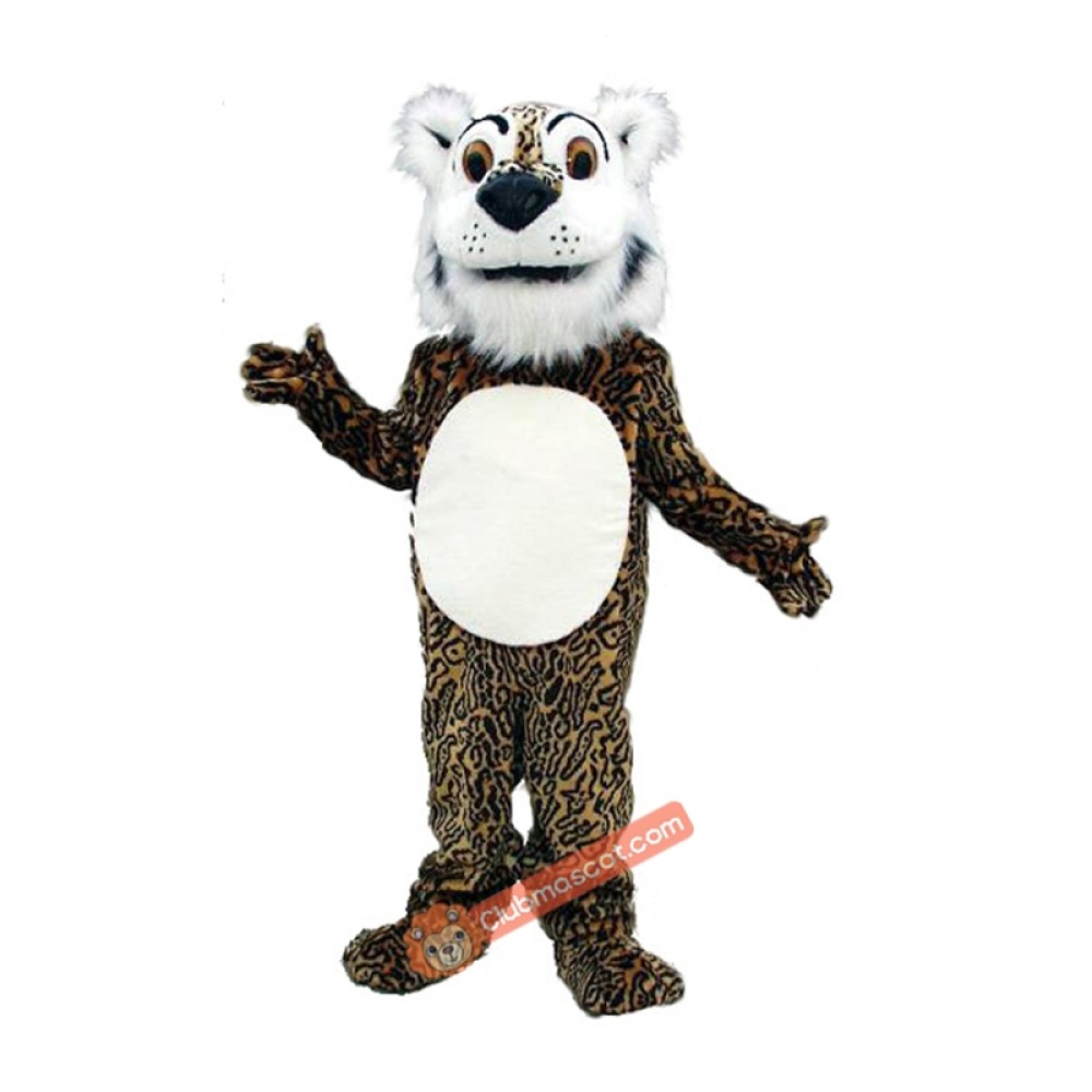 Comic Leopard Mascot Costume, Comic Leopard Costume