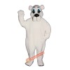 Comic Polar Bear Mascot Costume, Comic Polar Bear Costume