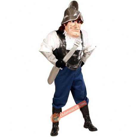 Conquistador Mascot Costume, Conquistador Costume