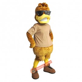 Cool Blind Duck Mascot Costume, Cool Blind Duck Costume