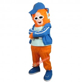 Cool Boy Mascot Costume, Cool Boy Costume