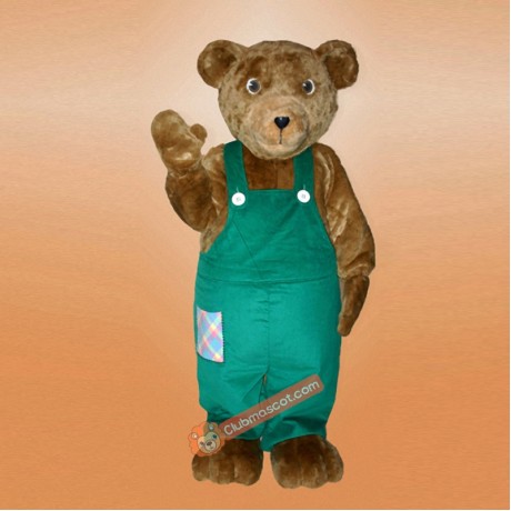 Corduroy Bear Mascot Costume, Corduroy Bear Costume