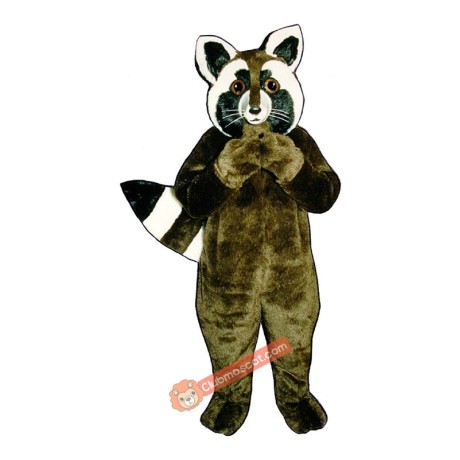 Corkie Racoon Mascot Costume, Corkie Racoon Costume