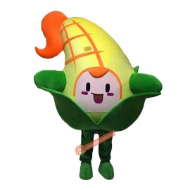 Corn Cartoon Mascot Costume, Corn Cartoon Costume