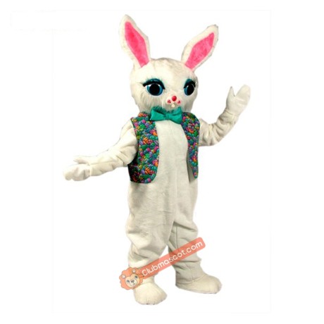 Cotton Bunny Mascot Costume, Cotton Bunny Costume