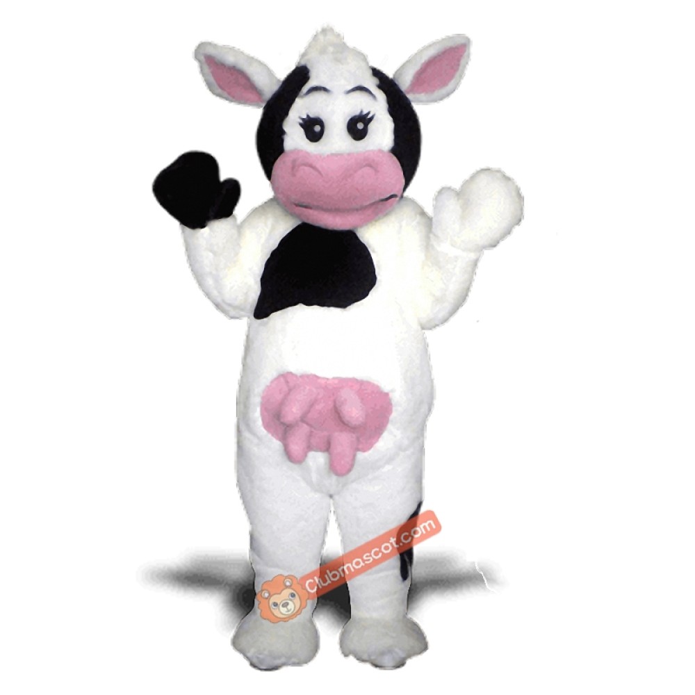 Cow Character Mascot Costume, Cow Character Costume