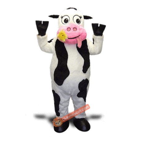 Cow Character Mascot Costume, Cow Character Costume