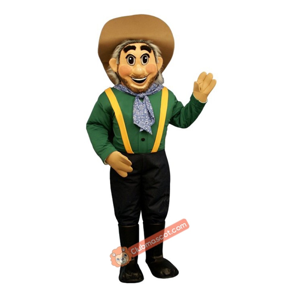 Cowboy Mascot Costume, Cowboy Costume