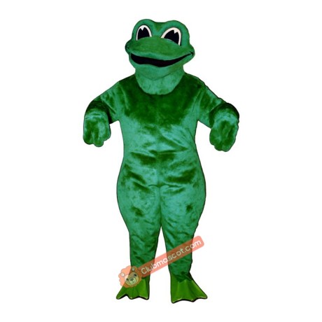 Croaking Frog Mascot Costume, Croaking Frog Costume