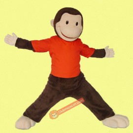 Curious George Mascot Costume, Curious George Costume