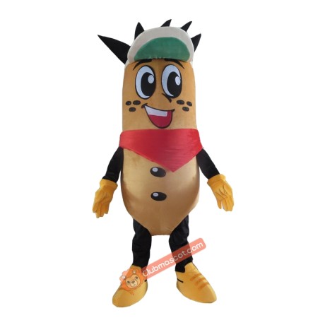 Custom Ham Mascot Costume, Custom Ham Costume