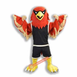 Custom Handsome Falcon Mascot Costume, Custom Handsome Falcon Costume