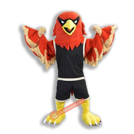 Custom Handsome Falcon Mascot Costume, Custom Handsome Falcon Costume