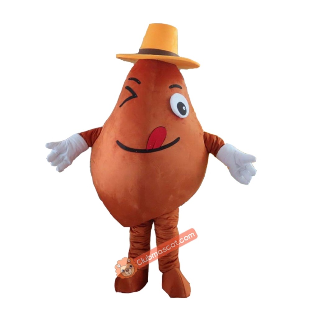 Custom Potato Mascot Costume, Custom Potato Costume