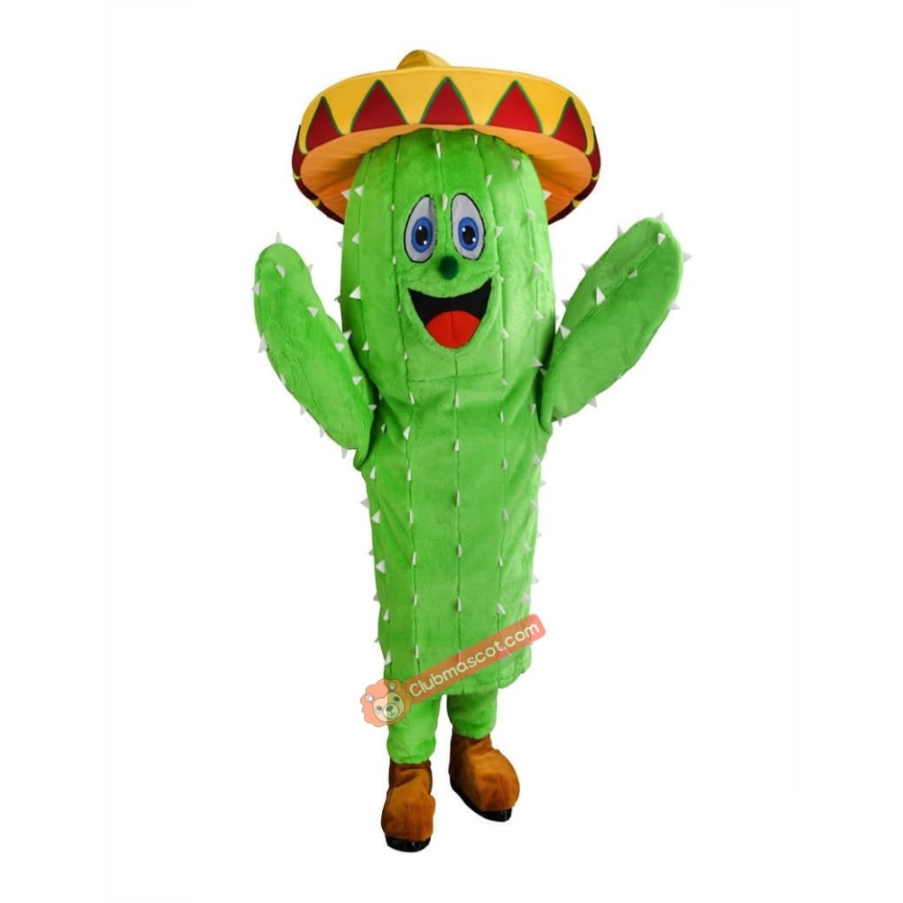 Cute Cactus Mascot Costume, Cute Cactus Costume