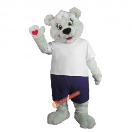 Cute Charm Bear Mascot Costume, Cute Charm Bear Costume