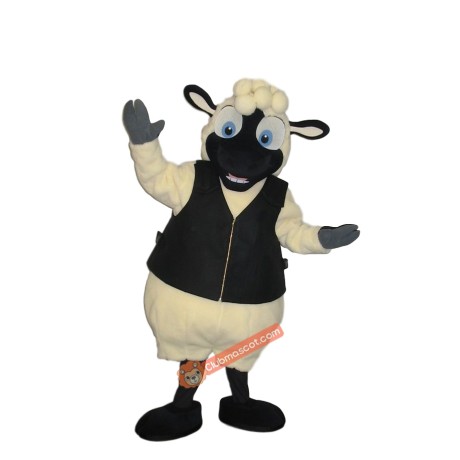 Cute Charming Sheep Mascot Costume, Cute Charming Sheep Costume