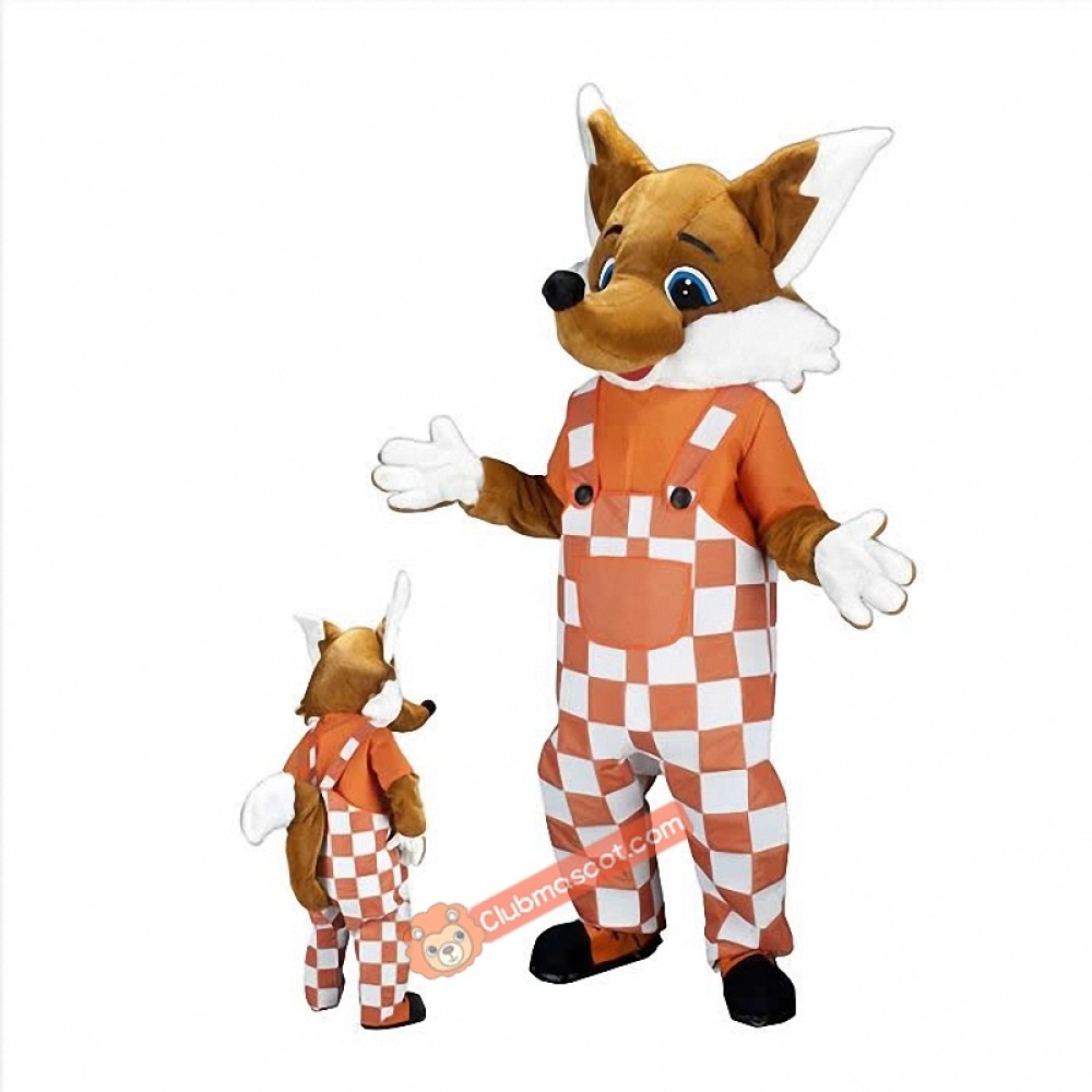 Cute Fox Mascot Costume, Cute Fox Costume