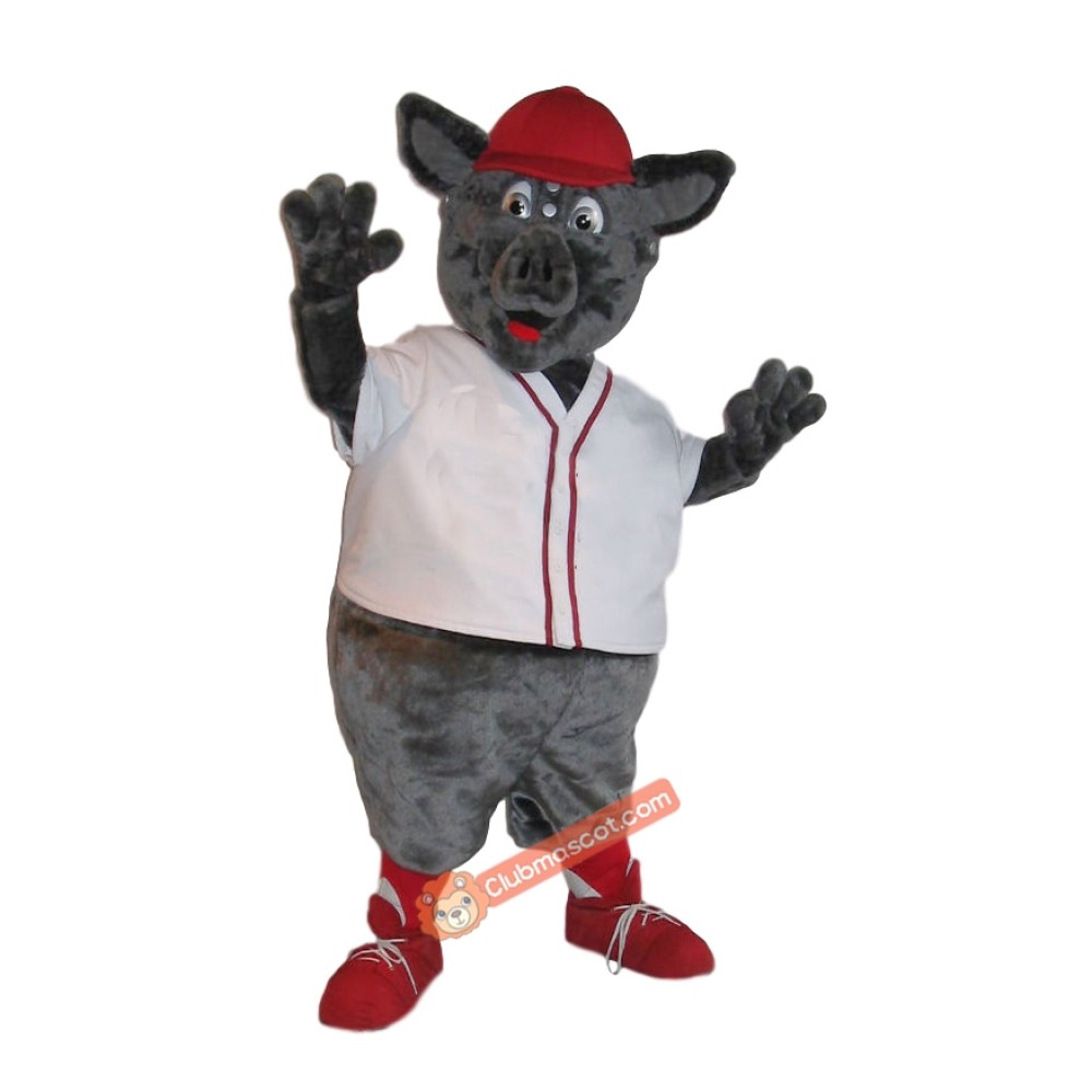 Cute Handsome Pig Mascot Costume, Cute Handsome Pig Costume