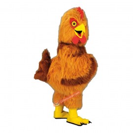 Cute Happy Hen Mascot Costume, Cute Happy Hen Costume