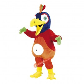 Cute Happy Parrot Mascot Costume, Cute Happy Parrot Costume