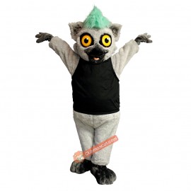 Cute Interesting Lemur Mascot Costume, Cute Interesting Lemur Costume