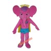 Cute Pink Elephant Mascot Costume, Cute Pink Elephant Costume