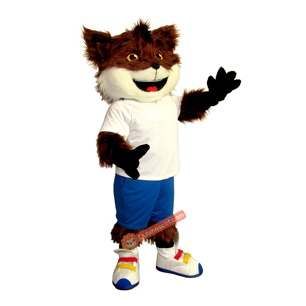 Cute Plush Fox Mascot Costume, Cute Plush Fox Costume