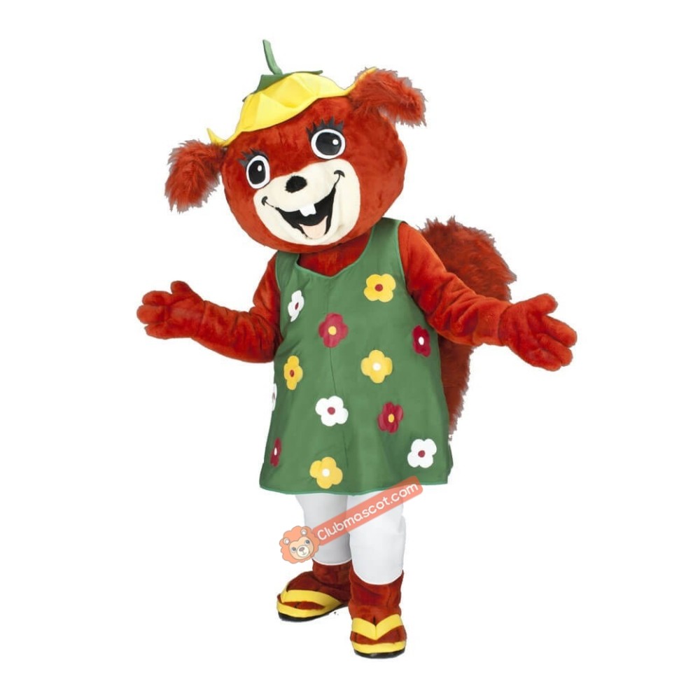 Cute Squirrel Mascot Costume, Cute Squirrel Costume