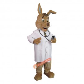 Cute Wellness Rabbit Mascot Costume, Cute Wellness Rabbit Costume