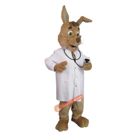 Cute Wellness Rabbit Mascot Costume, Cute Wellness Rabbit Costume