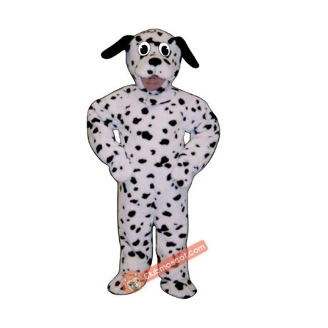 Dalmation Mascot Costume, Dalmation Costume