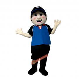 Danny Domino Mascot Costume, Danny Domino Costume