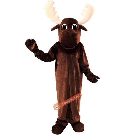 Deer Cartoon Mascot Costume, Deer Cartoon Costume