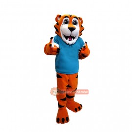 Cute Tiger Mascot Costume