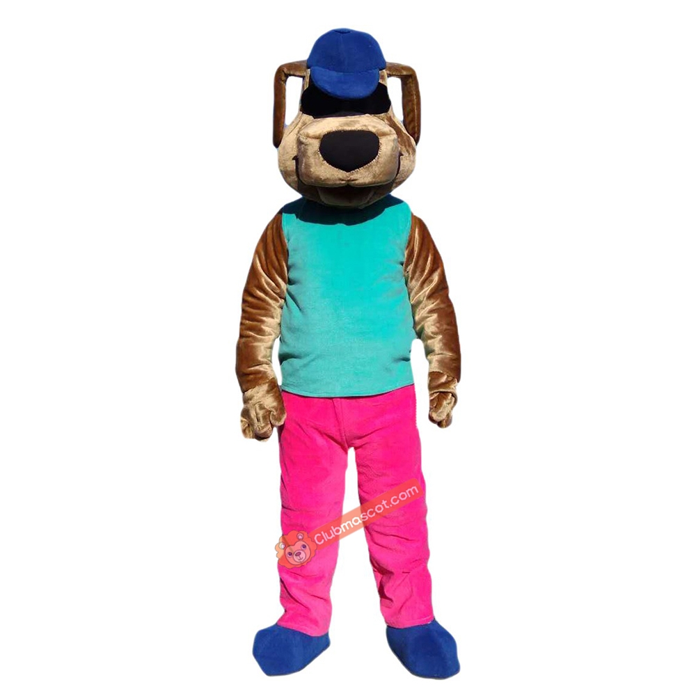 Dog Cartoon Mascot Costume, Dog Cartoon Costume