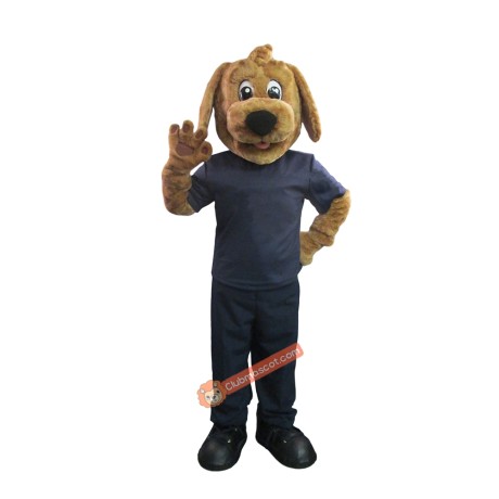 Dog Handsome Mascot Costume, Dog Handsome Costume